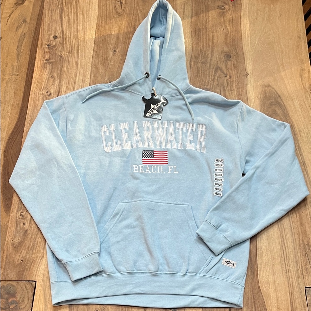 Clearwater Beach FL Blue Hoodie
